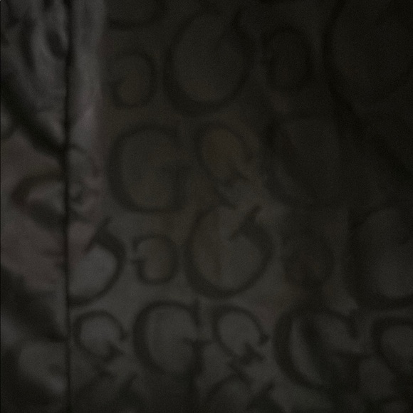 Guess Black and Gray Teddy Jacket with Hood - Picture 4 of 6